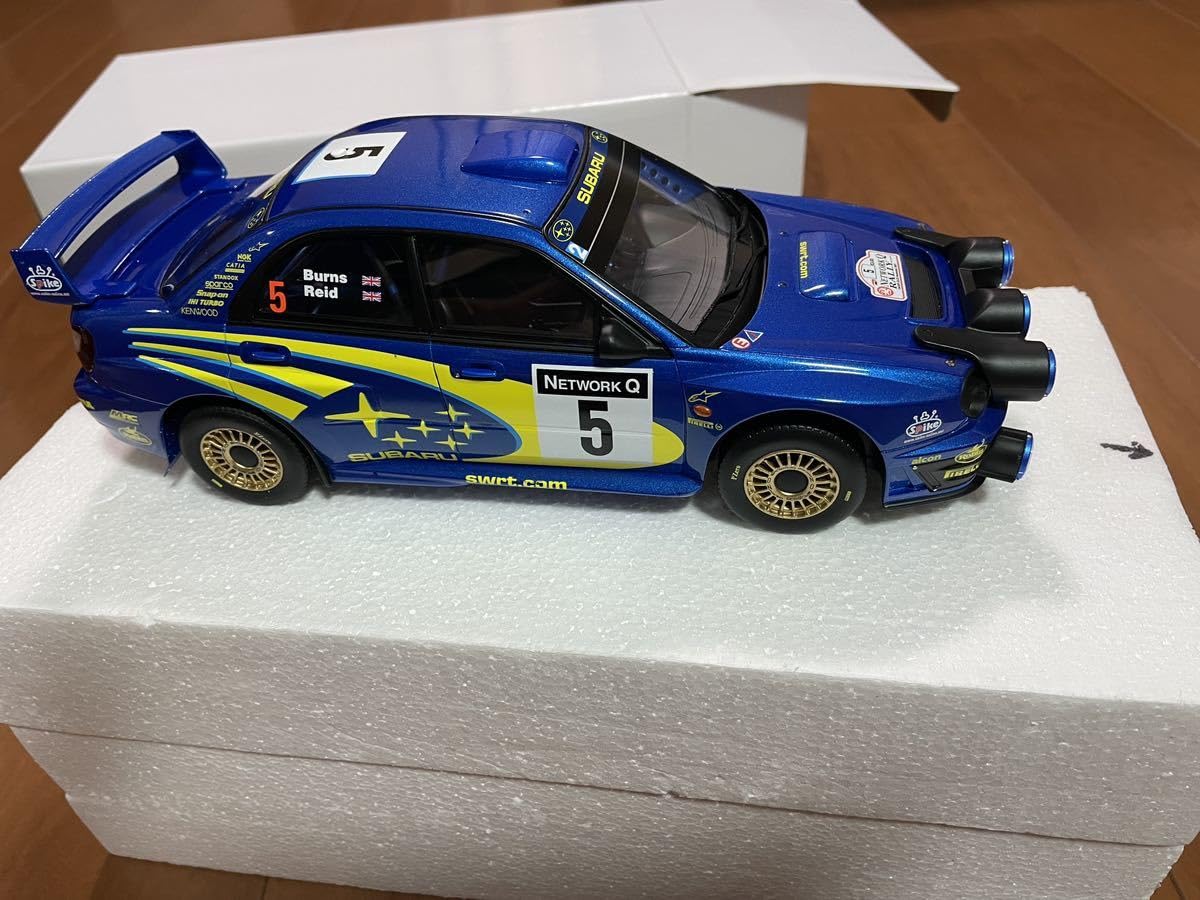1/18 SUBARU IMPREZA WRC STI インプレッサ Subaru Impreza WRX STI (2018) in World Rally Blue Pearl